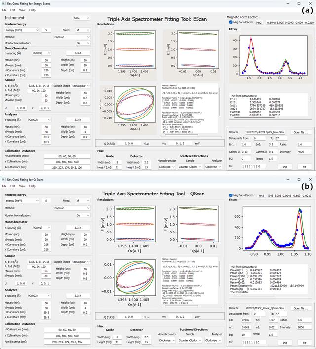 (IUCr) TasVisAn and InsPy : Python packages for triple-axis ...